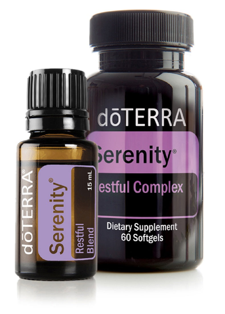 Serenity Combo - 1 Óleo 15 ml + 60 unid Sofltgel