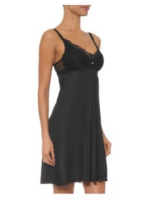 Camisola de Noite  Preta - Amamentação