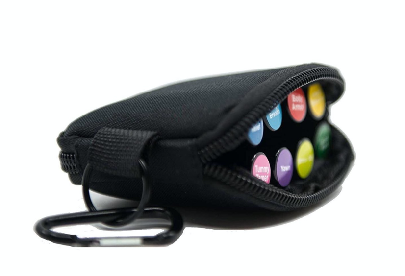 Mini estojo para amostras de 2ml (cabem 12)