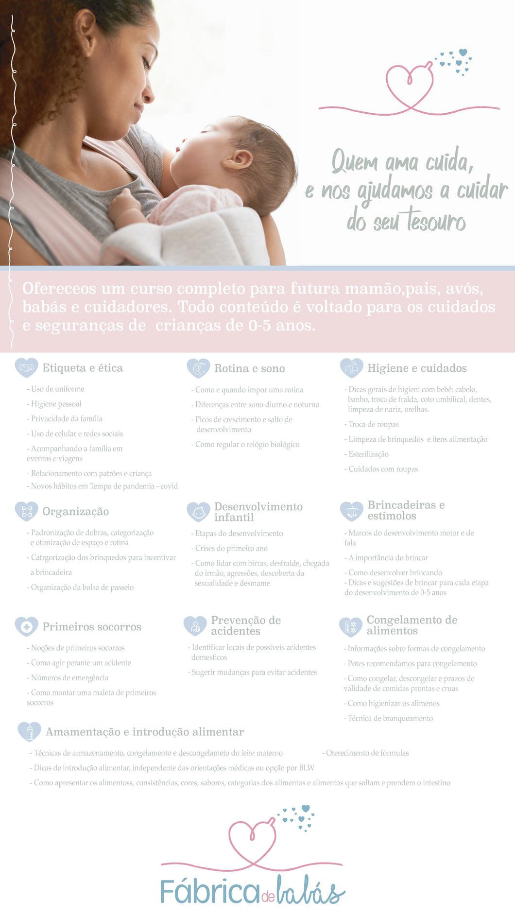 Formação de Babás Online- Plataforma Hotmart