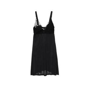 Camisola de Noite  Preta - Amamentação